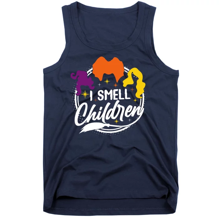 Funny Halloween I Smell Children Tank Top