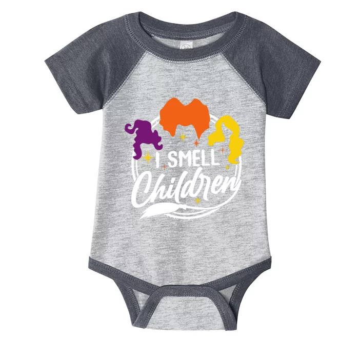 Funny Halloween I Smell Children Infant Baby Jersey Bodysuit