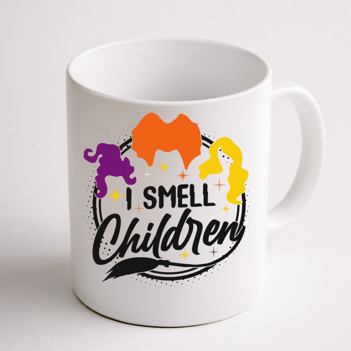 Funny Halloween I Smell Children Front & Back Coffee Mug