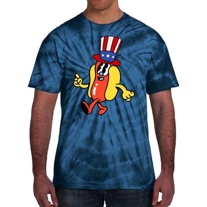 Funny Hotdog Its Not 4th Of July Tie-Dye T-Shirt