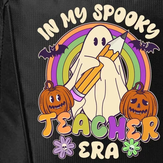 Funny Halloween In My Spooky Teacher Era City Backpack