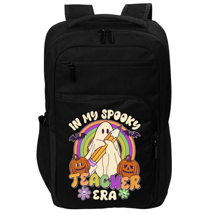 Funny Halloween In My Spooky Teacher Era Impact Tech Backpack