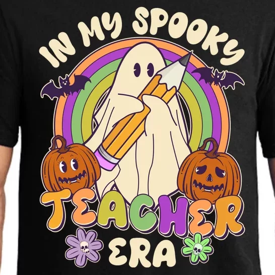 Funny Halloween In My Spooky Teacher Era Pajama Set