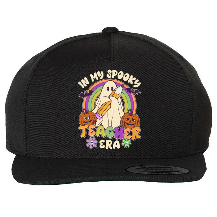 Funny Halloween In My Spooky Teacher Era Wool Snapback Cap