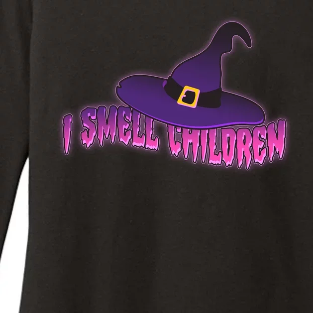 Funny Halloween I Smell Children Witches Womens CVC Long Sleeve Shirt