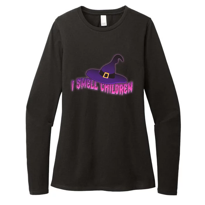 Funny Halloween I Smell Children Witches Womens CVC Long Sleeve Shirt