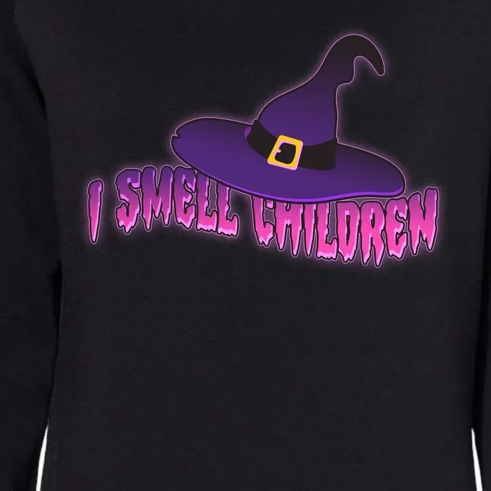 Funny Halloween I Smell Children Witches Womens California Wash Sweatshirt