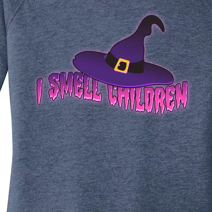 Funny Halloween I Smell Children Witches Women's Perfect Tri Tunic Long Sleeve Shirt