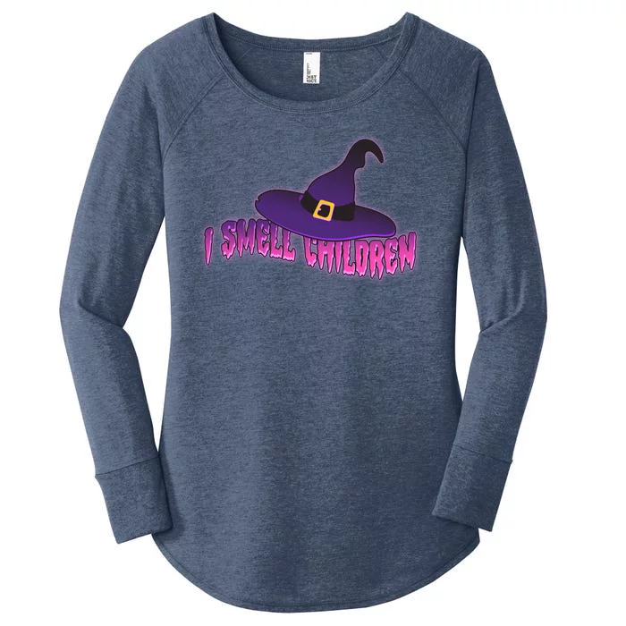 Funny Halloween I Smell Children Witches Women's Perfect Tri Tunic Long Sleeve Shirt