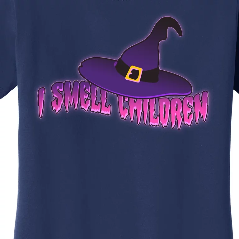 Funny Halloween I Smell Children Witches Women's T-Shirt