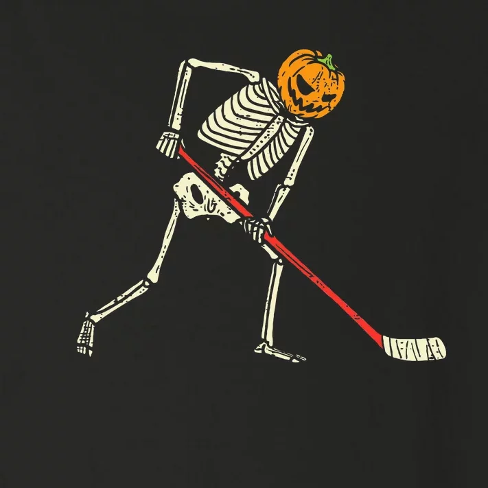 Funny Halloween Ice Hockey Skeleton Costume Toddler Long Sleeve Shirt