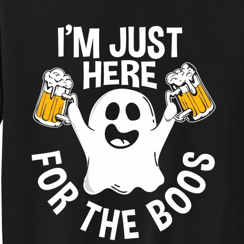 Funny Halloween Im Just Here For The Boos Gift Sweatshirt