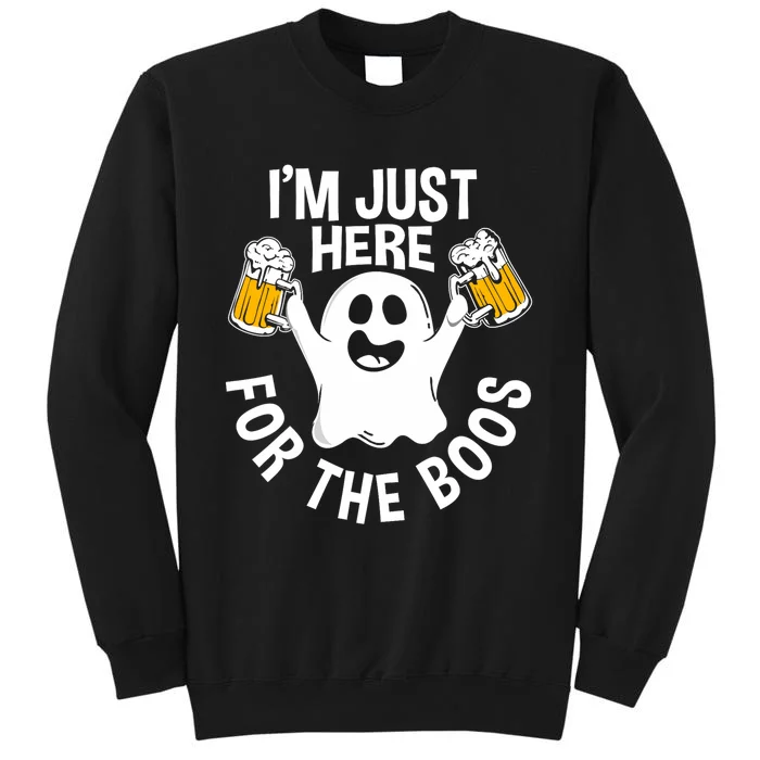 Funny Halloween Im Just Here For The Boos Gift Sweatshirt