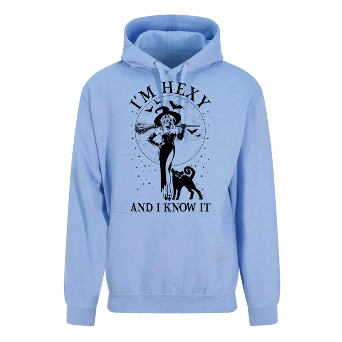 Funny Halloween I'm Hexy And I Know It Sexy Witch Unisex Surf Hoodie