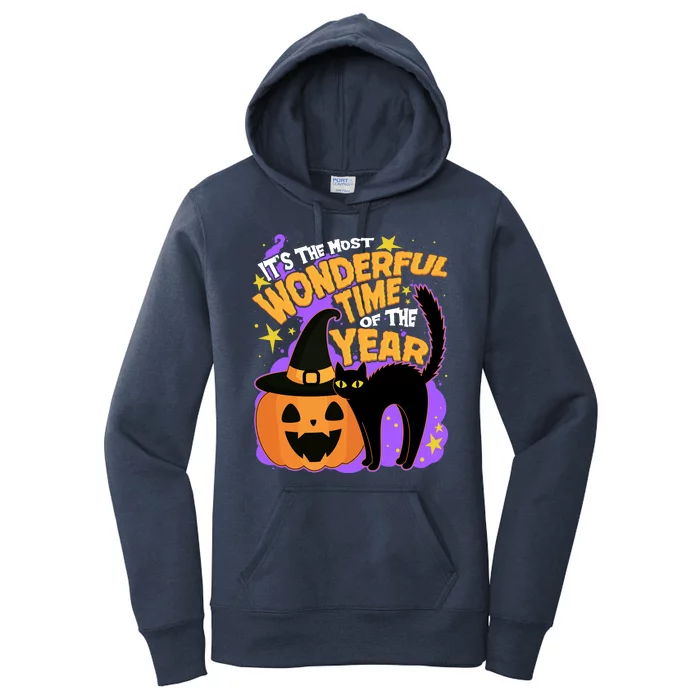 Funny Halloween It's The Most Wonderful Time Of The Year Women's Pullover Hoodie