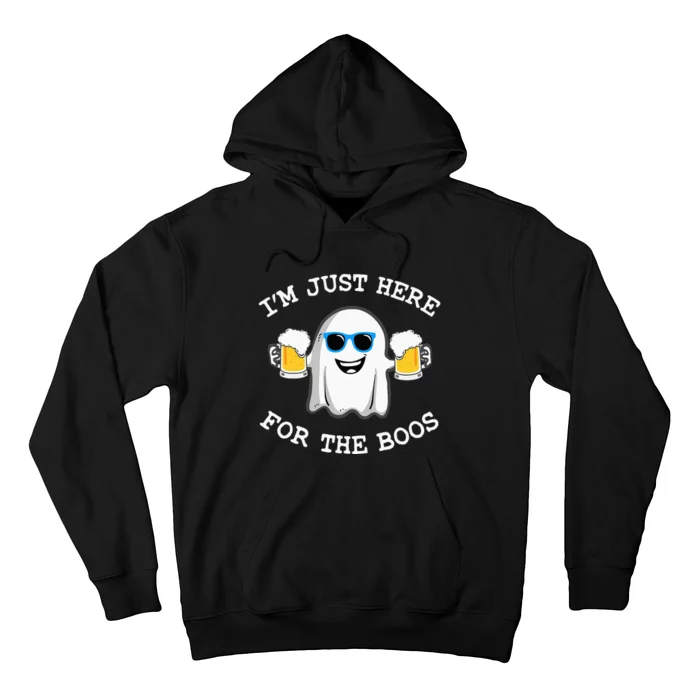 Funny Halloween Im Just Here For The Boos Costume Gift Hoodie