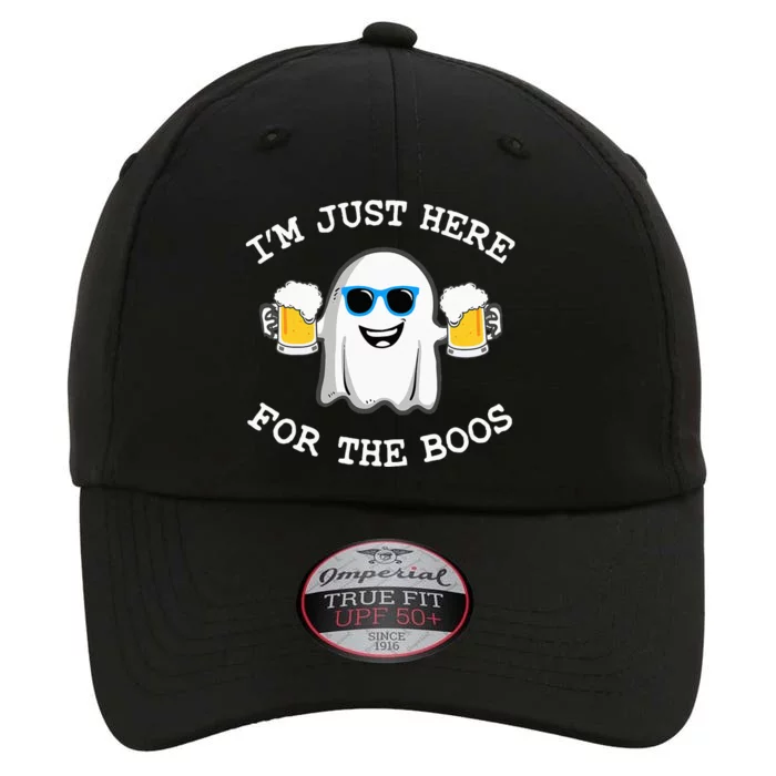 Funny Halloween Im Just Here For The Boos Costume Gift The Original Performance Cap