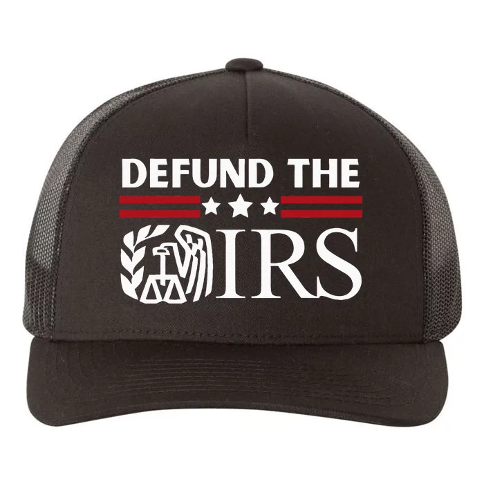 Funny Humor Irs Defund The Irs Yupoong Adult 5-Panel Trucker Hat