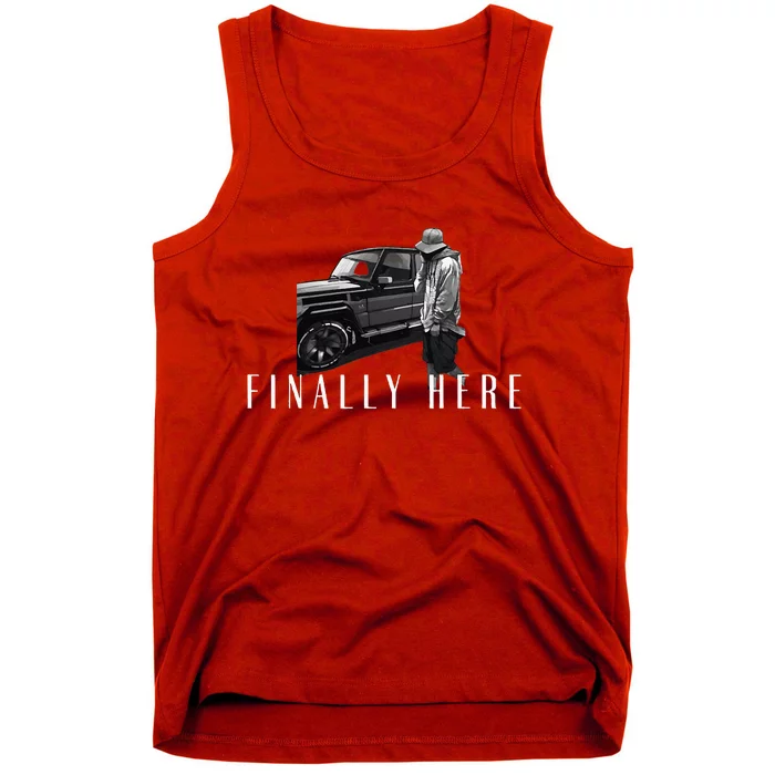 Finally Here Isaac Leo Tank Top