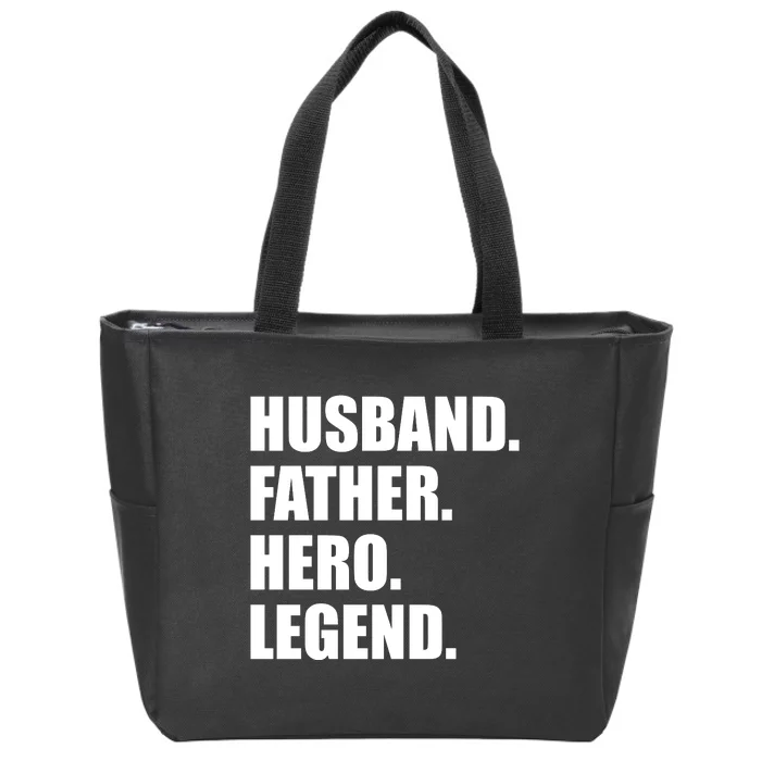 Father Husband Janitor Hero Fathers Day Zip Tote Bag