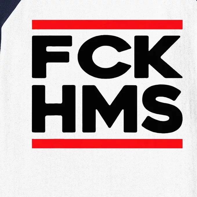 Fck Hms Jewish Nondistressed Baseball Sleeve Shirt