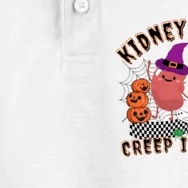 Funny Halloween Kidney Squad Keep It Renal Retro Dialysis Dry Zone Grid Performance Polo