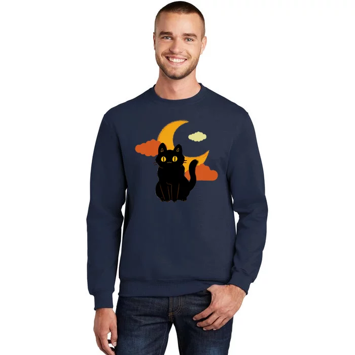 Funny Halloween Kitty Sweatshirt