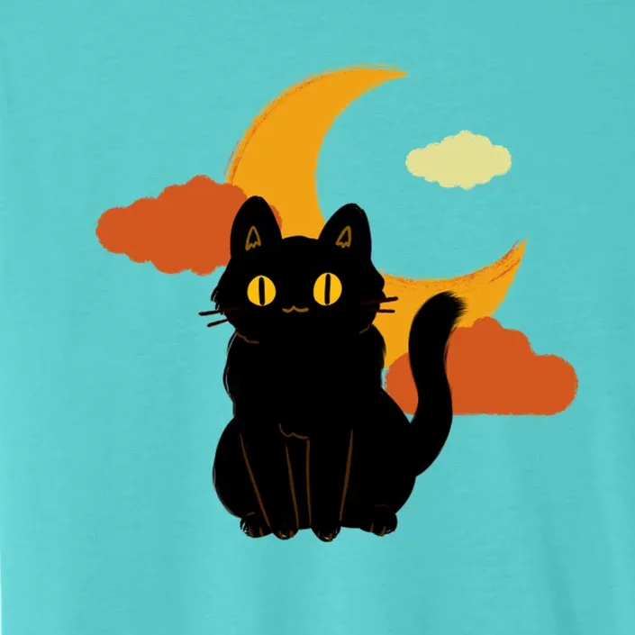 Funny Halloween Kitty ChromaSoft Performance T-Shirt