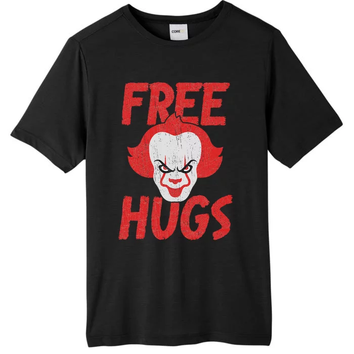 Free Hugs Killer Scary Clown Clothes ChromaSoft Performance T-Shirt