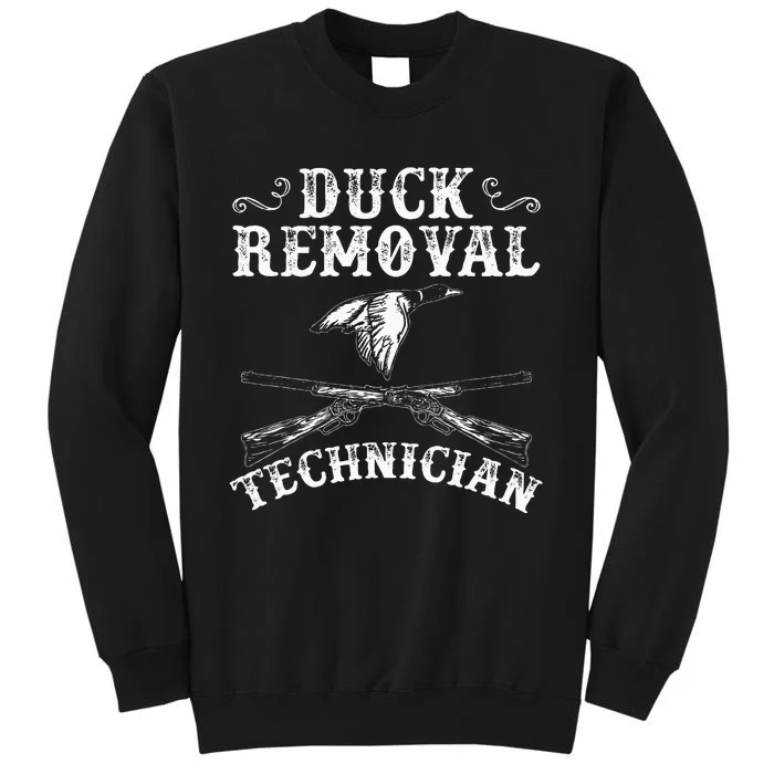 Funny Hunting Lover Graphic For Women And Men Duck Hunters Tall Sweatshirt