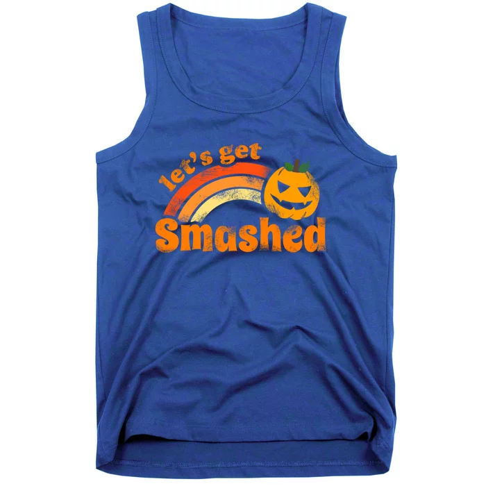 Funny Halloween LetS Get Smashed Gift Tank Top