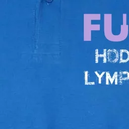 Fuck Hodgkin Lymphoma Cancer Awareness Funny Gift Softstyle Adult Sport Polo