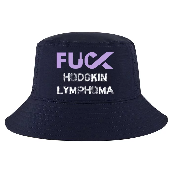 Fuck Hodgkin Lymphoma Cancer Awareness Funny Gift Cool Comfort Performance Bucket Hat