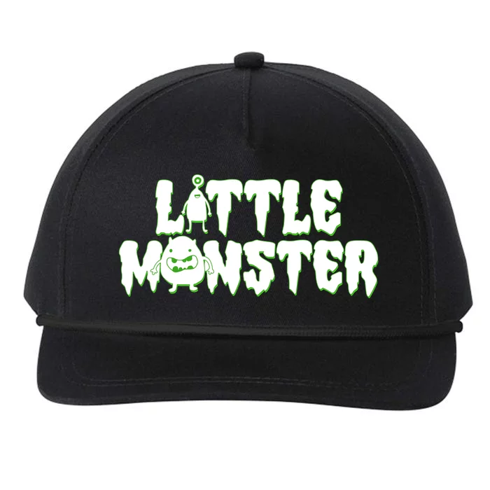 Funny Halloween Little Monster Snapback Five-Panel Rope Hat