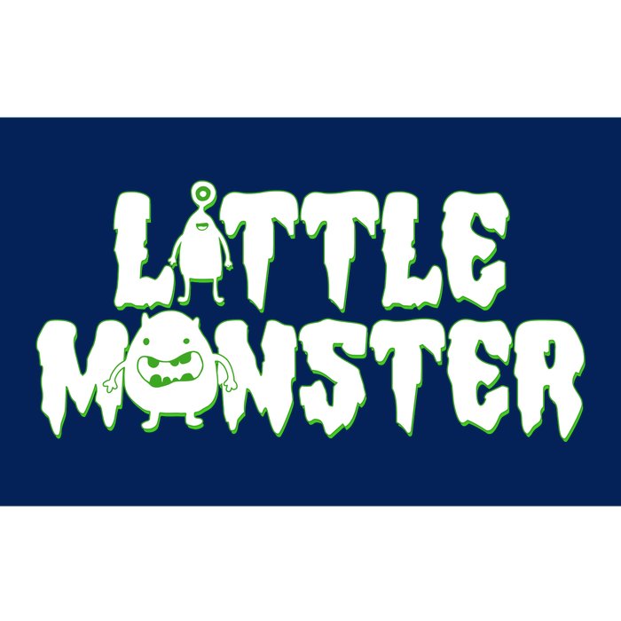 Funny Halloween Little Monster Bumper Sticker