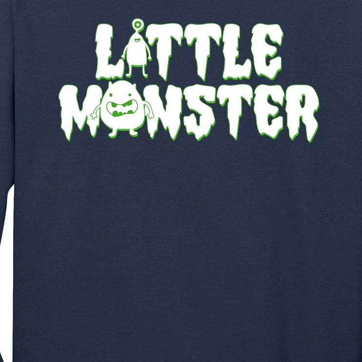 Funny Halloween Little Monster Tall Long Sleeve T-Shirt