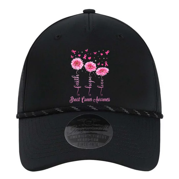 Faith Hope Love Daisy Pink Performance The Dyno Cap