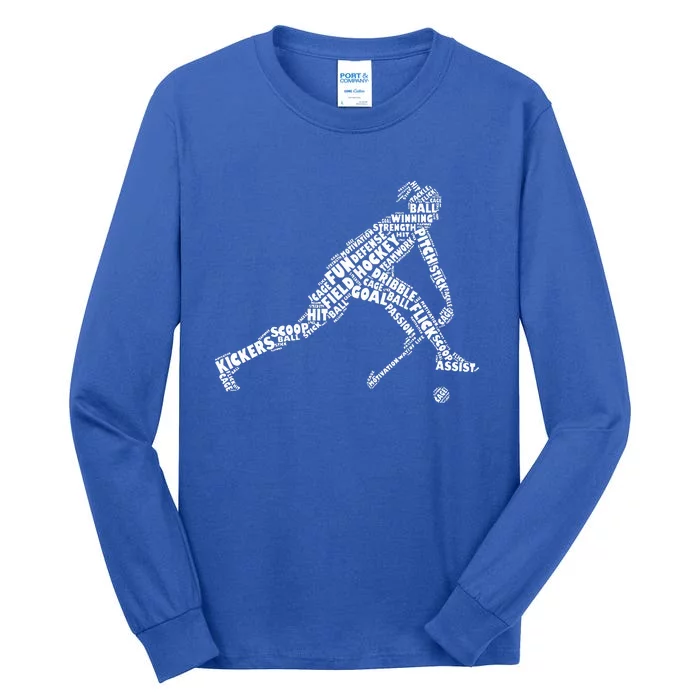 Field Hockey Love Field Hockey Player Tall Long Sleeve T-Shirt