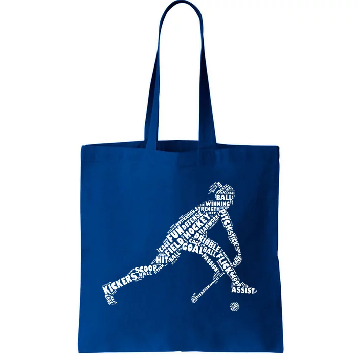 Field Hockey Love Field Hockey Player Tote Bag