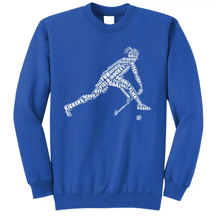 Field Hockey Love Field Hockey Player Tall Sweatshirt