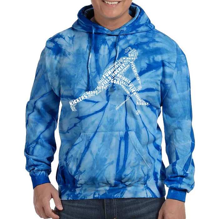 Field Hockey Love Field Hockey Player Tie Dye Hoodie