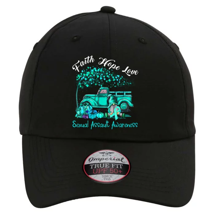 Faith Hope Love Sexual Assault Awareness Gift The Original Performance Cap