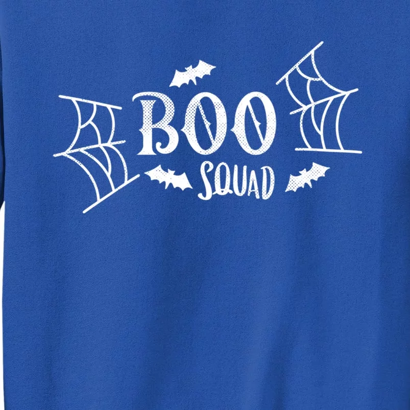 Funny Halloween Lazy Costume Spooky Vibes Bats Boo Squad Gift Sweatshirt