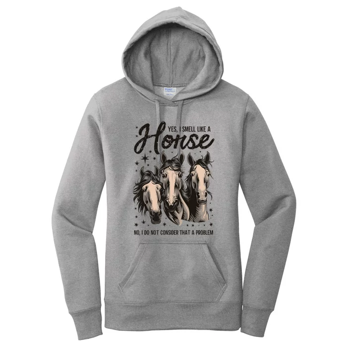 Funny Horse Lover Horse Racing Meaningful Gift Women's Pullover Hoodie