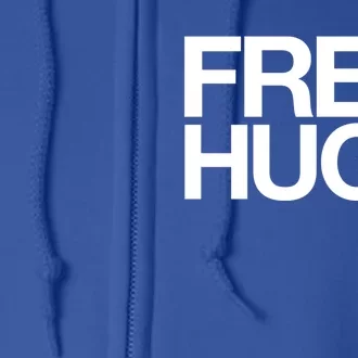 Free Hugs Love People Mum Dad Family Gift Full Zip Hoodie