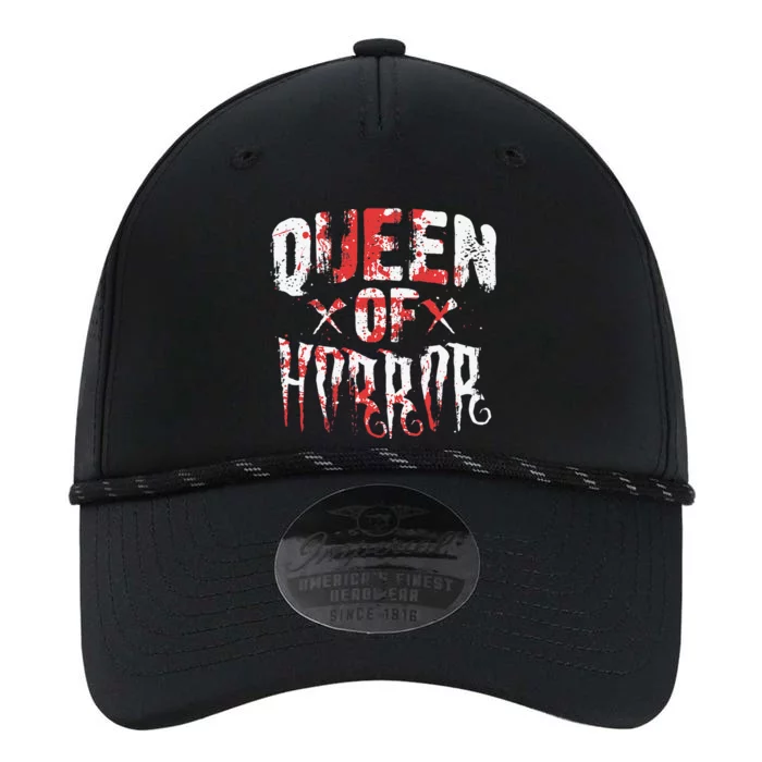 Funny Horror Movie Gift Scary Queen Of Horror Mother's Day Performance The Dyno Cap