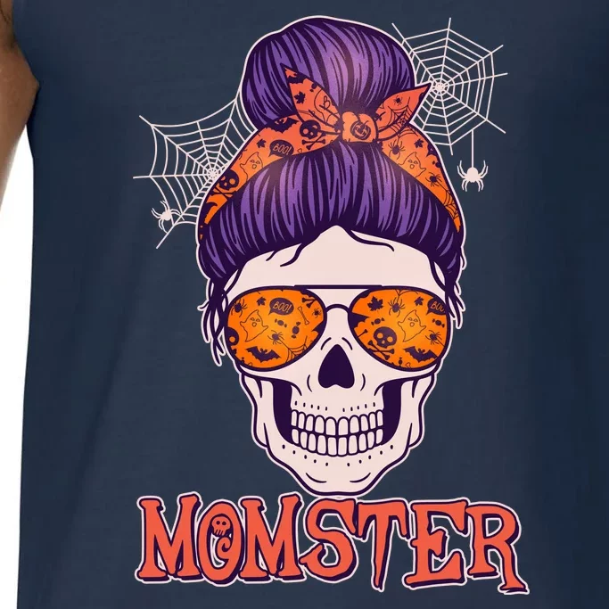 Funny Halloween Momster Monster Skull Comfort Colors® Tank Top