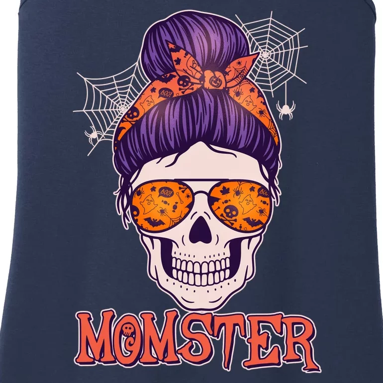 Funny Halloween Momster Monster Skull Ladies Essential Tank