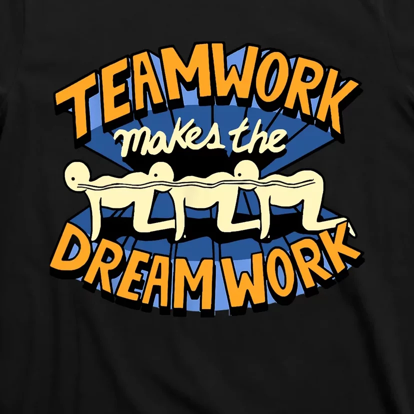 Funny Horror Movie Halloween Team Work Make Dream Centipede T-Shirt