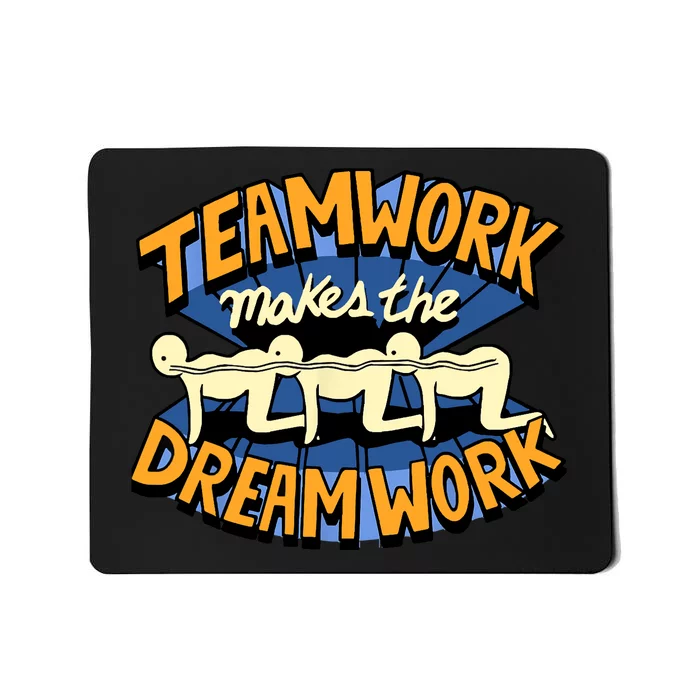 Funny Horror Movie Halloween Team Work Make Dream Centipede Mousepad